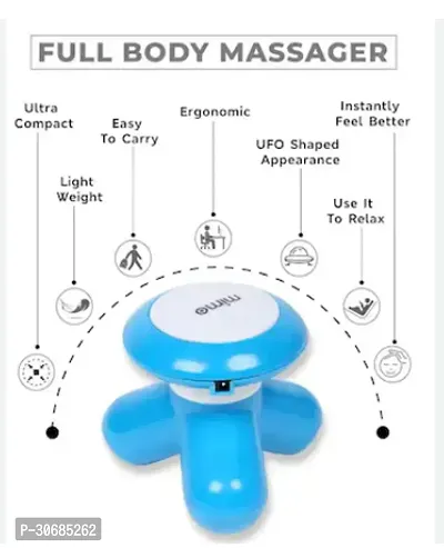 Mimo Body Massager Mini USB Full Body Vibration Massager For Head/chick/neck/shoulder Full Body-thumb2