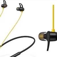 RM-108 In-Ear Bluetooth Neckband Earphone With Mic Realme Neckband Bluetooth Headset-thumb3