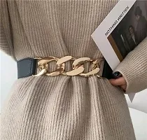 Trendy Women Belt With Adjustable Chain Pack of 3-thumb2