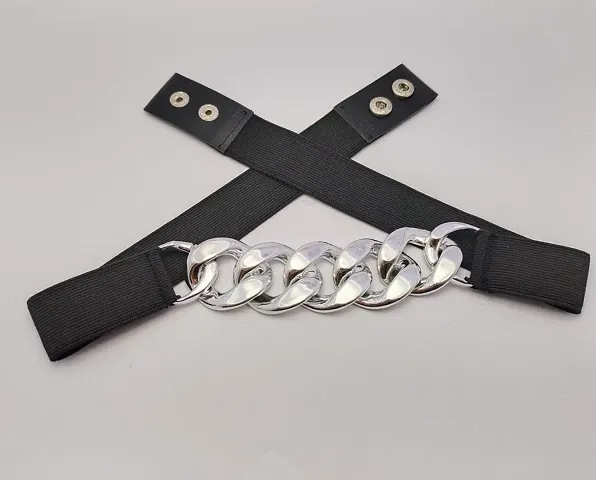 Trendy Women Belt With Adjustable Chain