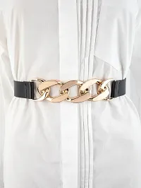 Trendy Women Belt With Adjustable Chain Pack of 3-thumb3