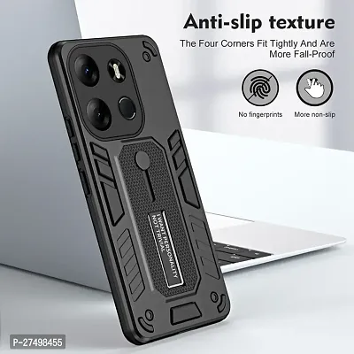 Stylish Polycarbonate Finger Strap With Stand View Back Cover For Samsung Galaxy M34 5G - Samsung M34 5G-thumb4