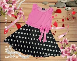 Girls Pink Cotton Blend Frocks  Dresses Pack-thumb2