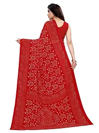 Spacekart Women's casual Georgette Saree with Unstitched Blouse Piece-thumb2