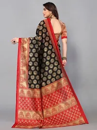 Spacekart Women's Saree with Unstitched Blouse Piece-thumb2