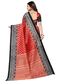 Spacekart Women's design Art Silk Saree with Unstitched Blouse Piece-thumb2