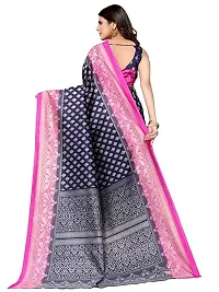 Spacekart Women's Art Silk Saree with Blouse Piece for women and girls-thumb2