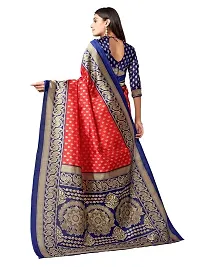 Spacekart Women's Saree with Unstitched Blouse Piece-thumb2