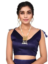 Spacekart Silk Saree with Unstitched Blouse Piece for women-thumb3