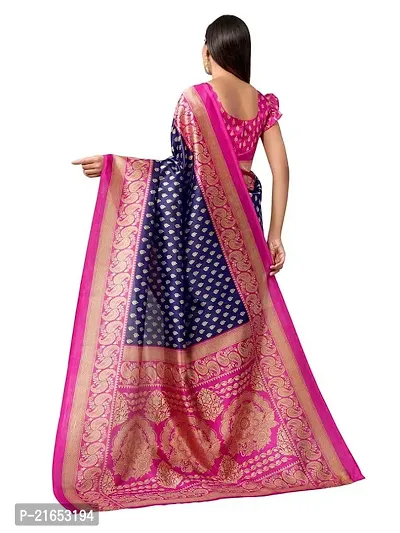 Spacekart Women's Silk Saree for women-thumb3