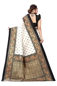 Spacekart Women's Saree with Unstitched Blouse Piece-thumb2