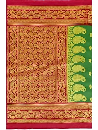 Spacekart Art Silk Saree with Blouse Piece for women-thumb4