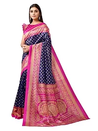 Spacekart Women's Silk Saree for women-thumb1