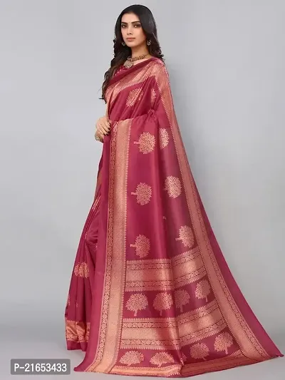 Spacekart Women's Silk Saree for women-thumb2