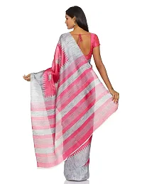 Fancy Khadi Silk Saree with Blouse Piece for Women-thumb2