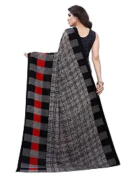 Spacekart Women's casual Georgette Saree with Unstitched Blouse Piece-thumb1