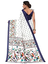 Spacekart Silk Saree with Unstitched Blouse Piece for women-thumb2