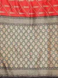 Spacekart - Women Silk Saree with Unstitched Blouse Piece-thumb4
