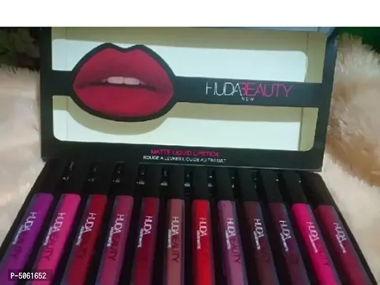 EWY HUDDA BEAUTY LIPSTIC PACK OF 12