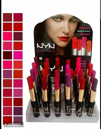 EWY MAKE UP MATTE LIPSTIC PACK OF 24