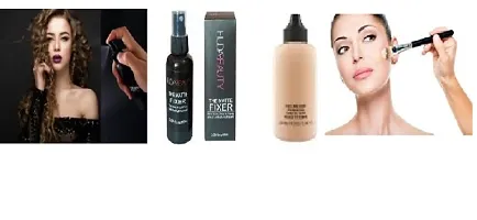 Professional Makeup Base Foundation With Makeup Essential Combo