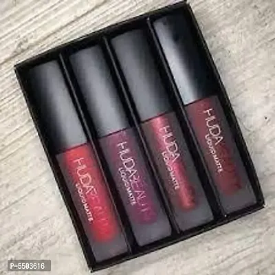 Ewy Make Up Matte Minis Red Edition Liquid Lipstick Set Of 4 Red 80 G Makeup Lips