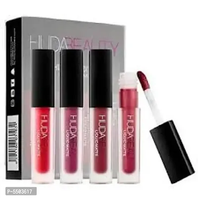 Ewy Make Up Matte Minis Red Edition Liquid Lipstick Set Of 4 Red 80 G Makeup Lips