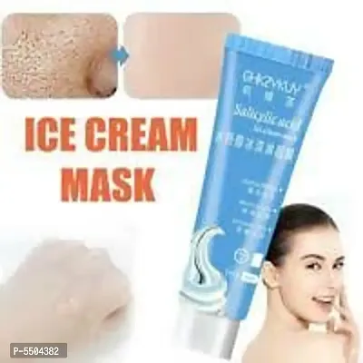 FACE CLEANSING ICE CREAM MASK CLEAN POSE BLACK HEAD REMOVER MASK  (120 ml)-thumb0
