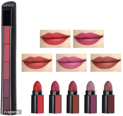 Ewy Make Up Matte Lipstic 5 In 1 Makeup Lips-thumb0