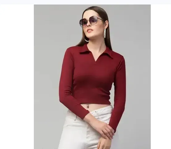 Elegant Lycra Top For Women