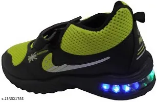 Trendy Green LED Shoe for Kids-thumb3