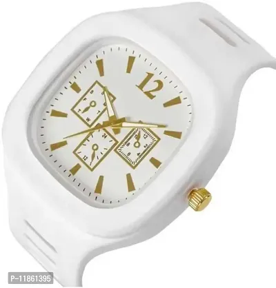 Vk Ent Analog Watch - for Men (White)-thumb3