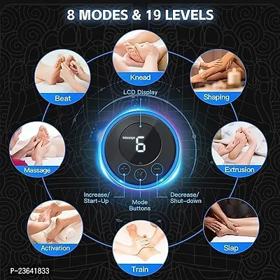 EMS Foot Massager Mat with Muscle Stimulator - Simulated Massage Therapy for Foot, Hands, Arms, Shoulder, Arthritis Pain and Varicose Veins - Drug-Free Pain Relief-thumb2