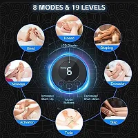 Foot Massager Pain Relief Wireless Electric EMS Massage Machine,Rechargeable Portable Folding Automatic with 8 Mode19 Intensity for Legs,Body,Hand Therapy (Foot Massager and body Massager)/-thumb2