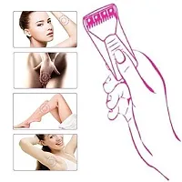 DEEP TRADER Women Razor Body Shaving Bikini Razor 12 Pics (White  Pink)-thumb1