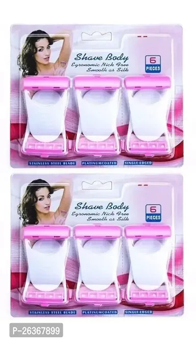 DEEP TRADERS*** Body Shaver Razor Pack of 12 Body Razor Hair Removal Razor for Women Bikini Razor ETC.-thumb0