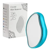 Crystal Hair Eraser for Women and Men, Reusable Crystal Hair Remover Device Magic Painless Exfoliation Hair Removal Tool, Magic Hair Eraser for Back Arms Legs-thumb3