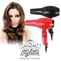 1800 Watts Foldable Hair Dryer; 2 Heat (Hot/Cool/Warm) Settings including Cool Shot button; Heat Balance Technology (Turquoise)-thumb2