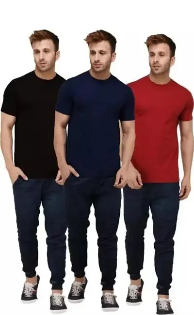 Half Sleeve Round Neck T-Shirt For Men