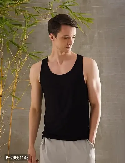 Trendy Cotton Vest For Men-thumb0