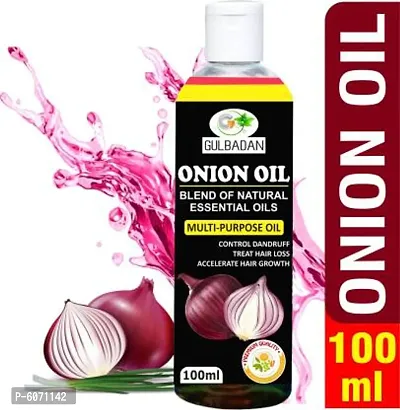 GULBADAN Premium Onion Oil for hair growth and skin care 100 ml Hair Oil  (100 ml)