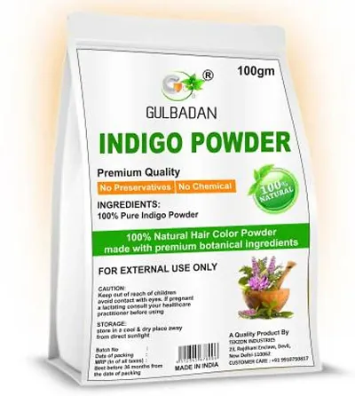 GULBADAN Organic 100% Natural Indigo Powder