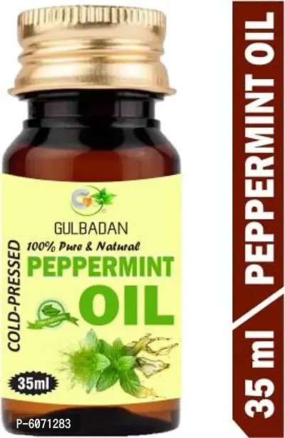 GULBADAN Peppermint Essential Oil (35ML) 100% Pure Natural and Therapeutic Grade For Aromatherapy Hair Oil  (35 ml)