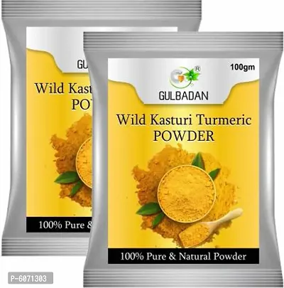 Buy Gulbadan Oragnic Wild Amba Haldi Kasturi Turmeric Manjal