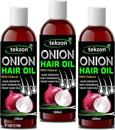 tekzon Oil with Pure Essential Oils Hair Growth Hair Oil  (300 ml)
