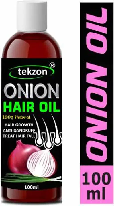 Tekzon Onion Oil For Hair Regrowth, Anti-Dandruff And Hair Fall Control Hair Oil
