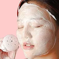 CITNAC Silicone Facial Cleansing Brush Makeup Removers Face Exfoliator Deep Pore Blackheads Removing Cleansing Sponge Massager Beauty Tool (Pack of Two,multi)-thumb3