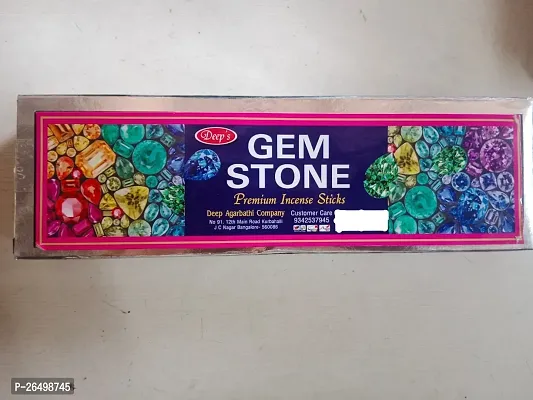 Deep Agarbati Gem Stone 9 Inch 120 Sticks 200gm