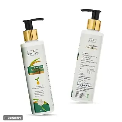 Emily Beauty Care Ric Water Shampoo 200 ml, Pack Of 2