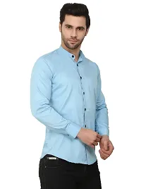 CRAFT HEAVEN Men's Solid Regular Fit Casual Shirt for Men Formal Shirts for Office College Boys Men Full Sleeves Work Wear-thumb3